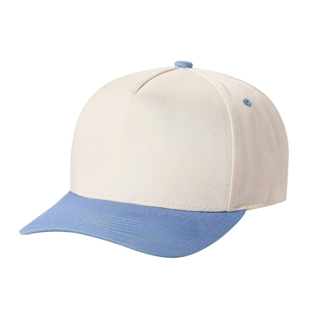 TCTAN-DZ-5PANEL 2TONE SNAP BACK HATS-$4.50 (12pcs/dz)