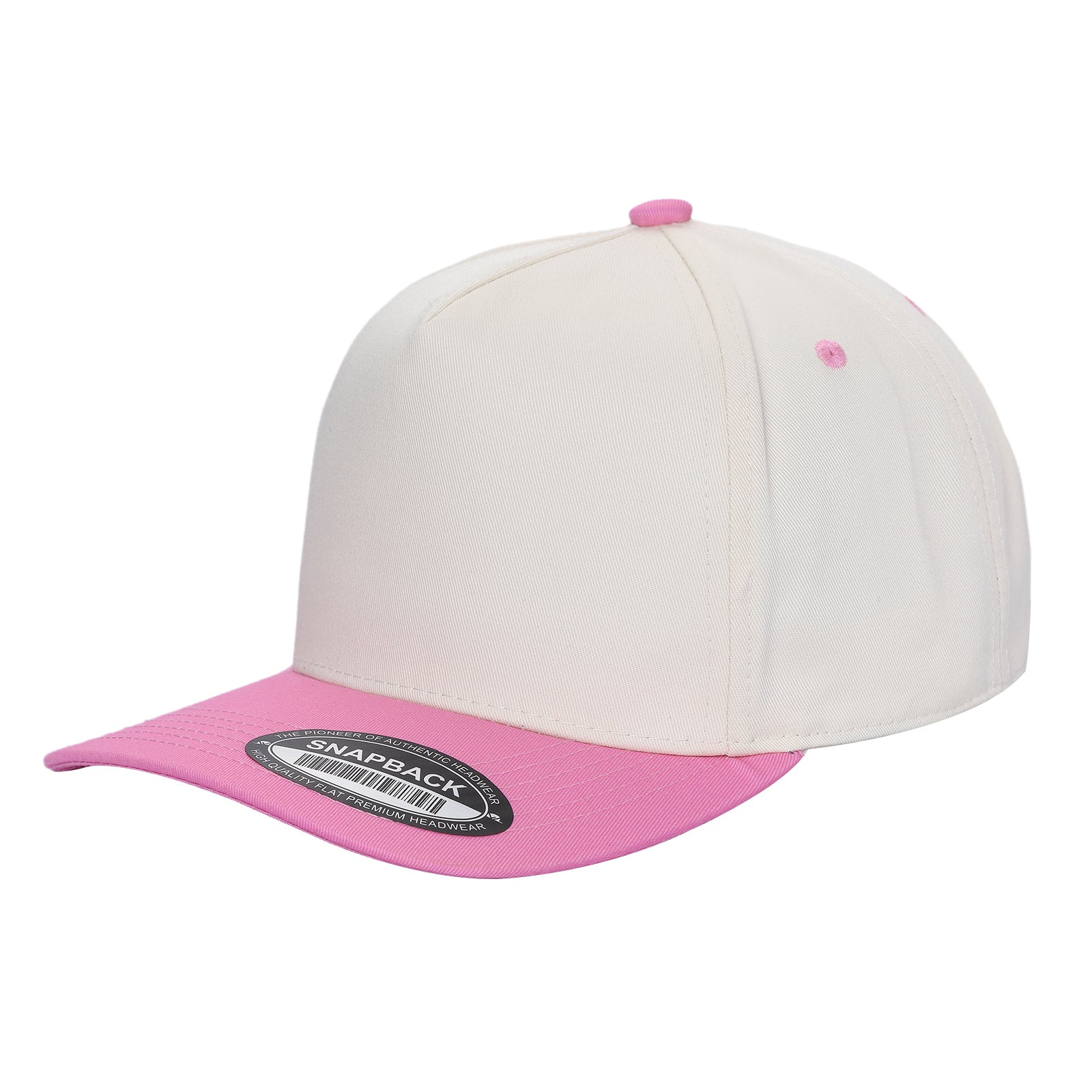 TCTAN-PC-5PANEL 2TONE SNAP BACK HATS-PREPACK