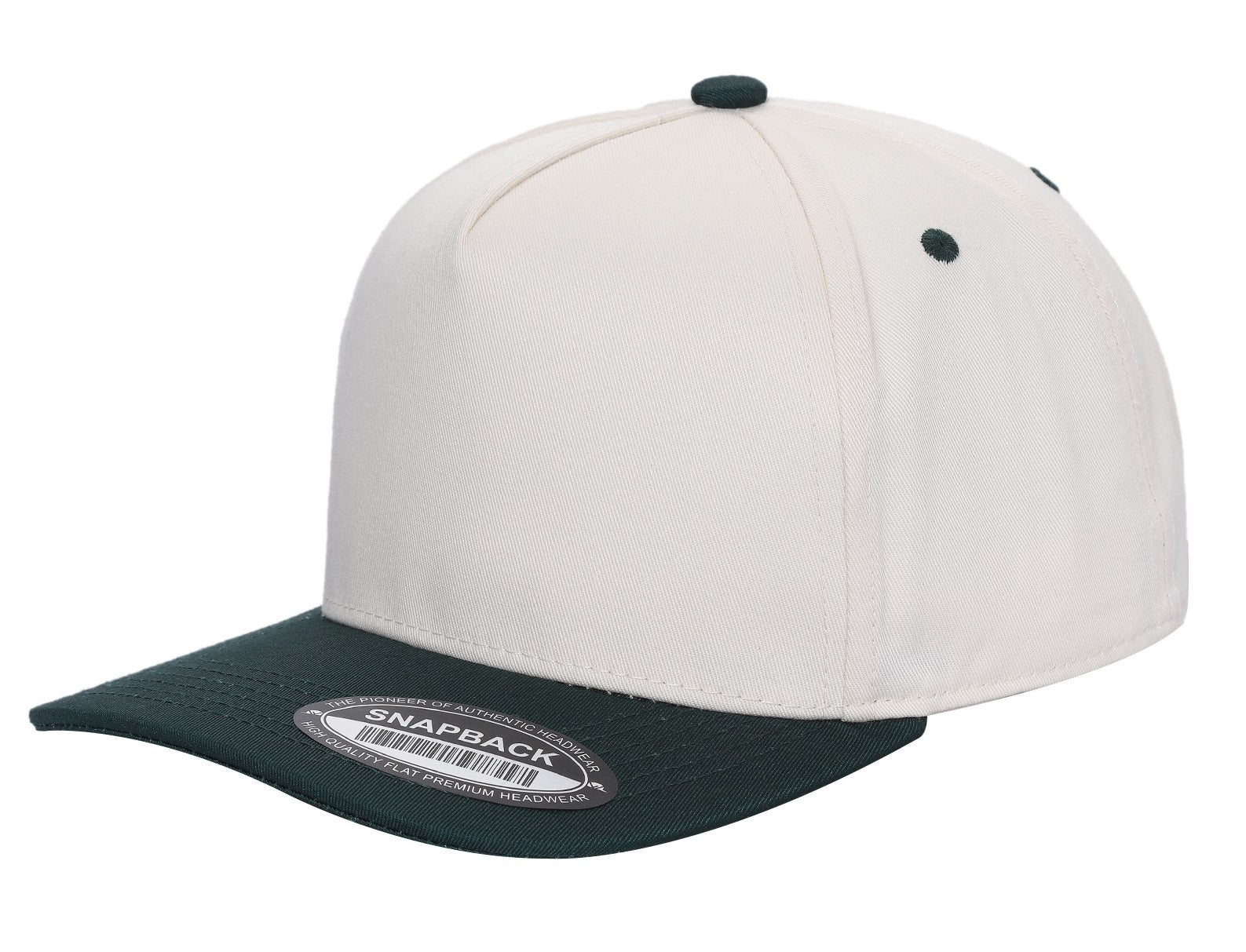 TCTAN-PC-5PANEL 2TONE SNAP BACK HATS-PREPACK