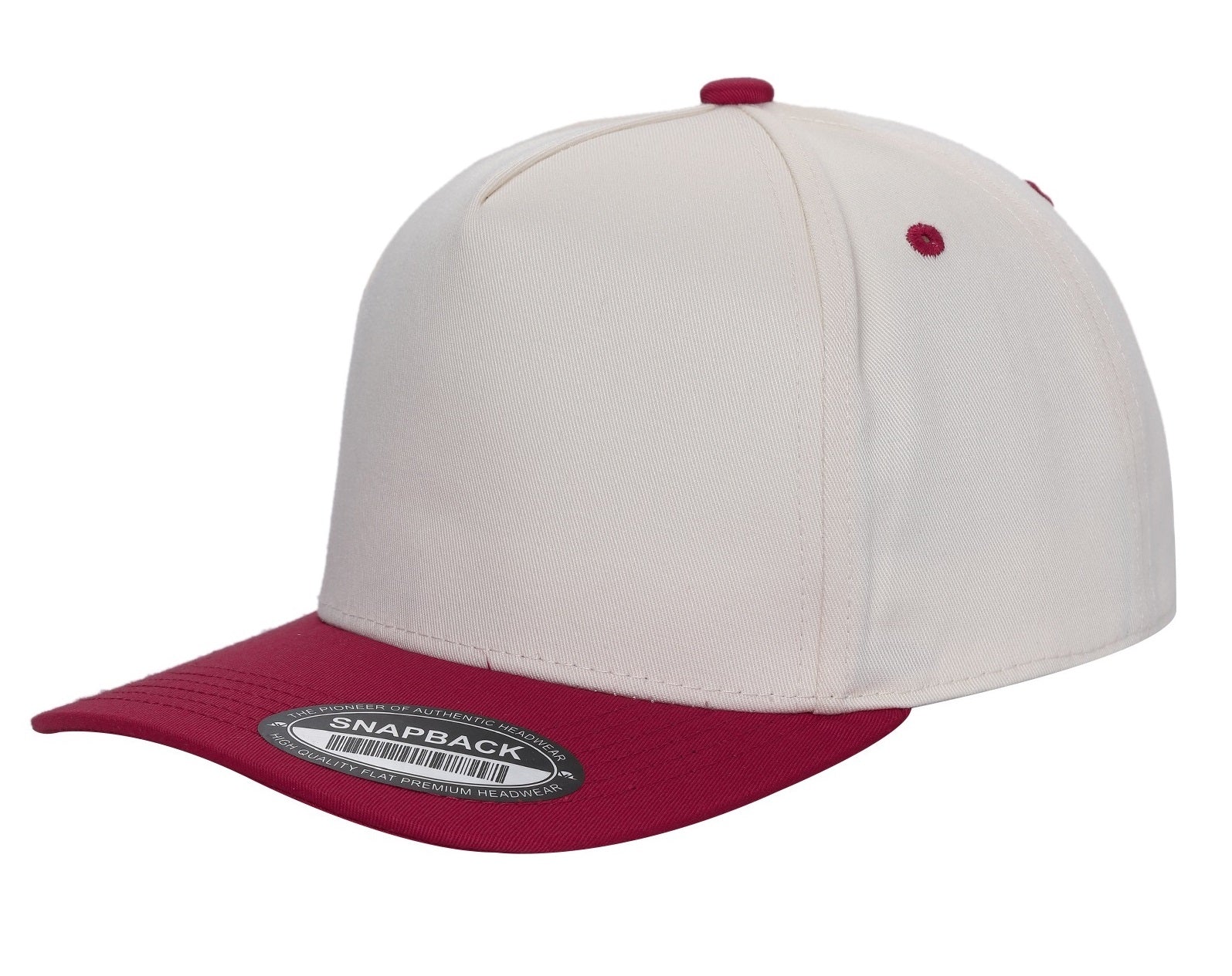 TCTAN-PC-5PANEL 2TONE SNAP BACK HATS-PREPACK