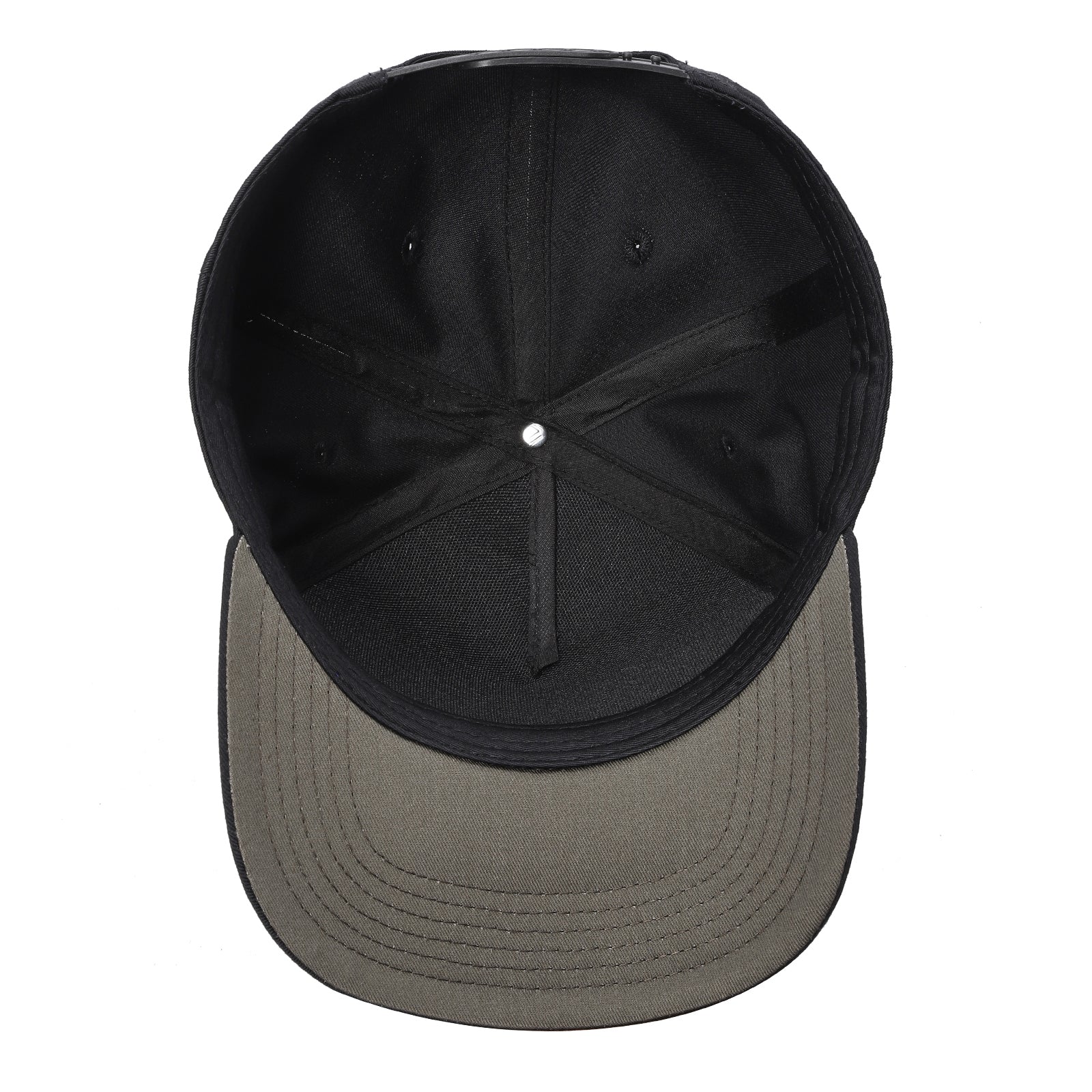 TCSOL-PK6-5 Panel Solid Color Snapback Baseball Cap 6PCS/PACK