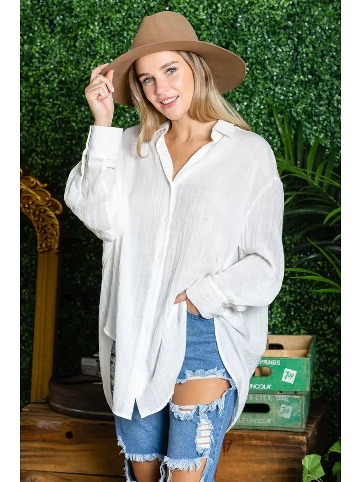 ST0105-PK3-WASHED OVERSIZED BUTTON UP SHIRTS-$18 (SML:111=3PCS)