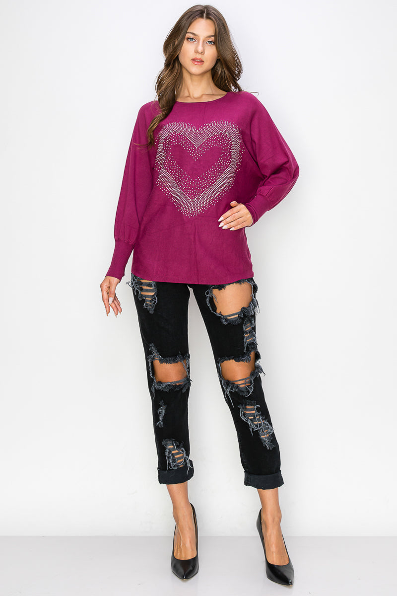WT0033-1pc-KNIT SWEATER LONG SLEEVE-$25/PC (TEST SAMPLE)