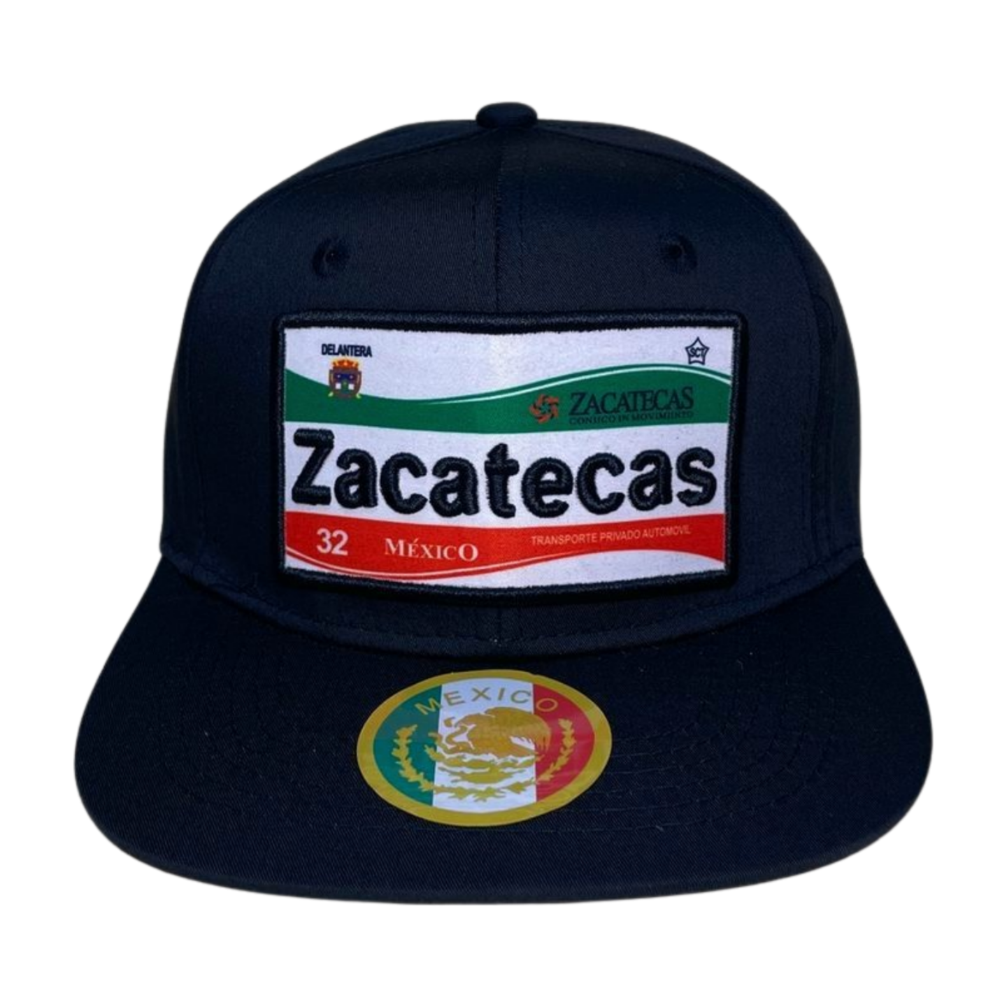 HTF-MX CITY-BLK SNAPBACK WITH PATCH, EMBROIDERY (12PCS/DZ)