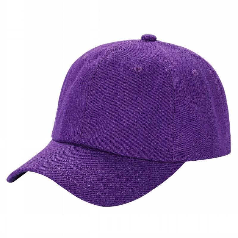 Cotton Dad Hat Solid 6panel Buckle Adjustable Blank Caps Cdh - L.grey - Burzip Wholesale