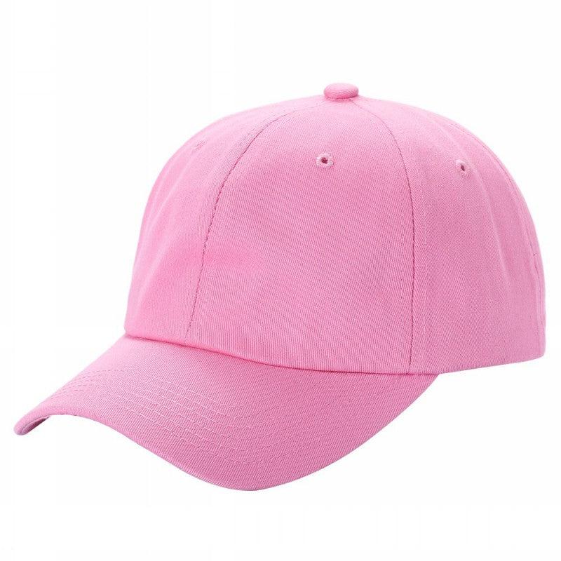 Cotton Dad Hat Solid 6panel Buckle Adjustable Blank Caps Cdh - Red - Burzip Wholesale