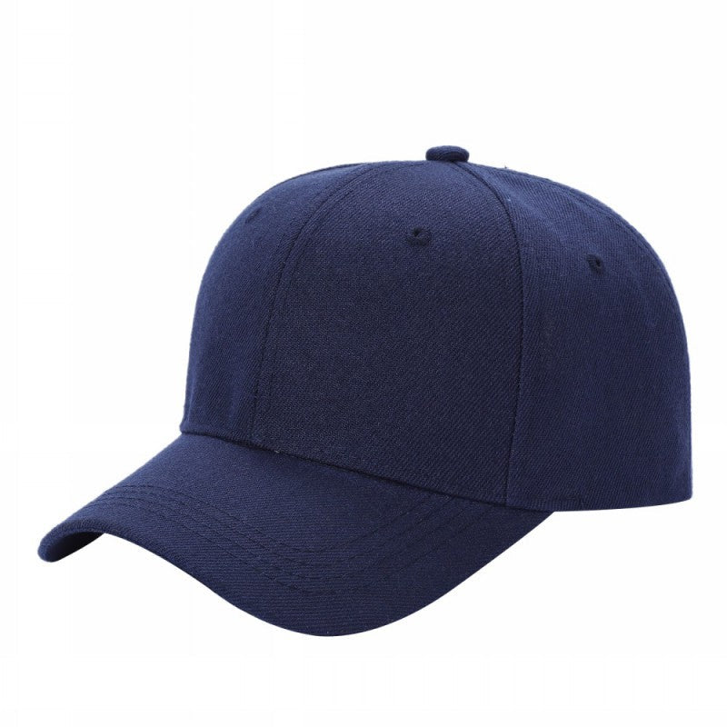 Cotton Dad Hat Solid 6panel Buckle Adjustable Blank Caps Cdh - Light navy - Burzip Wholesale