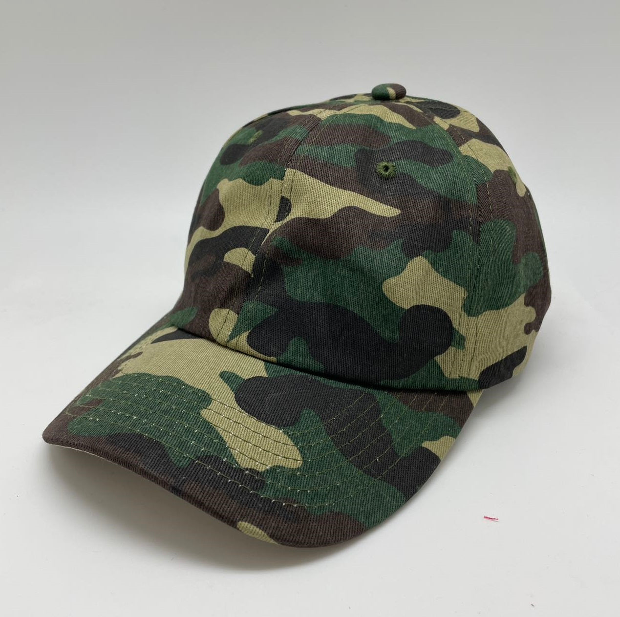 Cotton Dad Hat Solid 6panel Buckle Adjustable Blank Caps Cdh - L.green - Burzip Wholesale