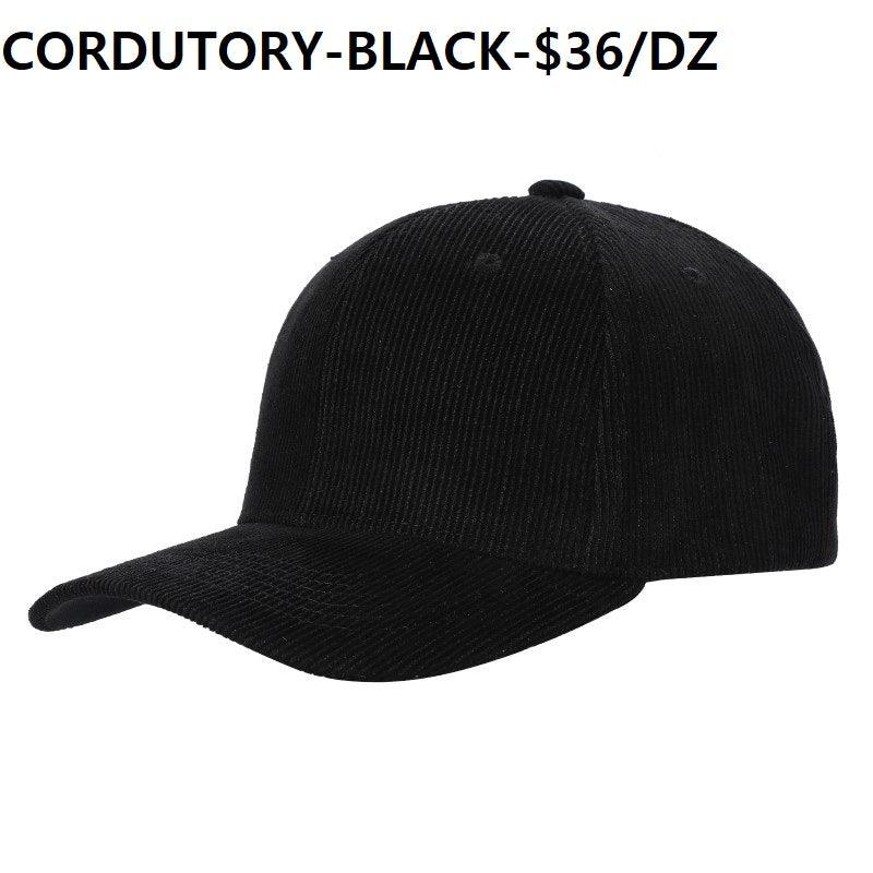 CORDUROY Solid Buckle Hat - CAMEL - Burzip Wholesale