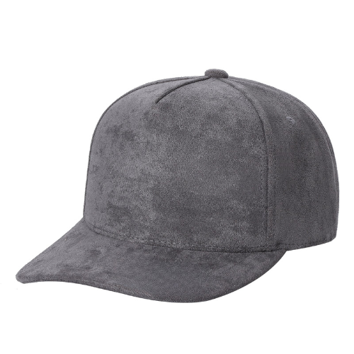 5Panel Whole Suede Fabric Snapback Blank Hats 5suede