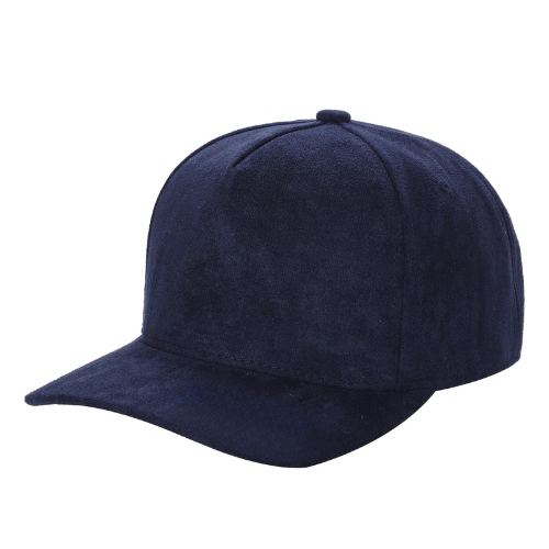 5SUEDE-5Panel Whole Suede Fabric Snapback ballcap-$6.50