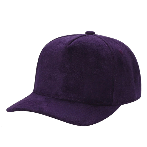 5Panel Whole Suede Fabric Snapback Blank Hats 5suede