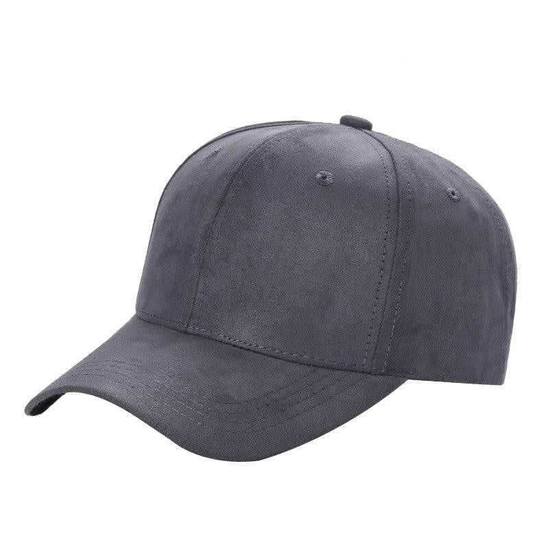 6PANEL SUEDE CAPS-$6Panel Suede Blank Caps with Buckle Adlustable 6suede