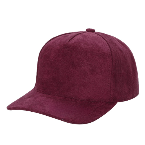5Panel Whole Suede Fabric Snapback Blank Hats 5suede