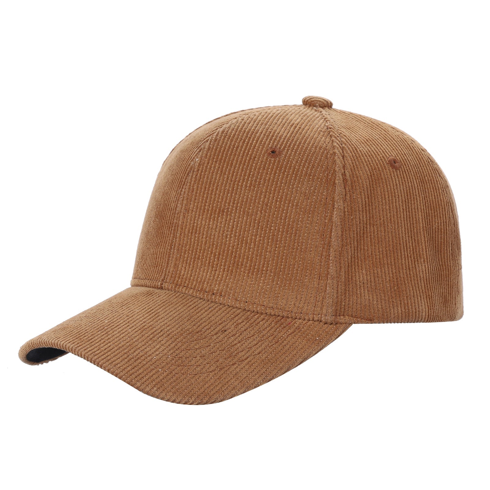 CORDUROY Solid Buckle Hat