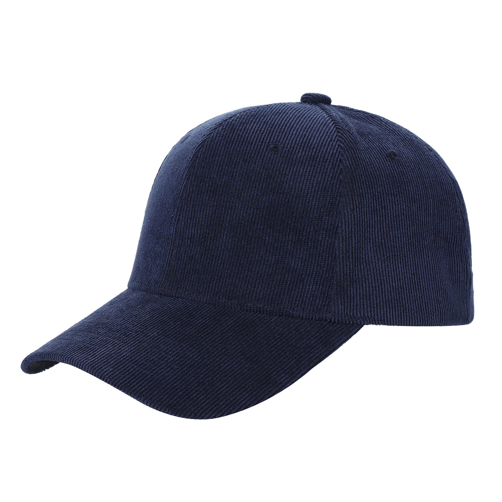 CORDUROY Solid Buckle Hat