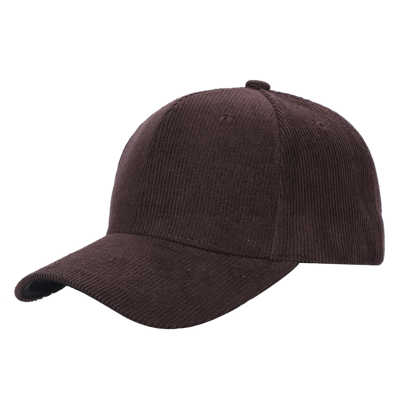 CORDUROY Solid Buckle Hat