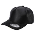 TCSTS-DZ-SATIN CROWN & SUEDE BILL 5PANEL SNAP BACK12PCS/DZ