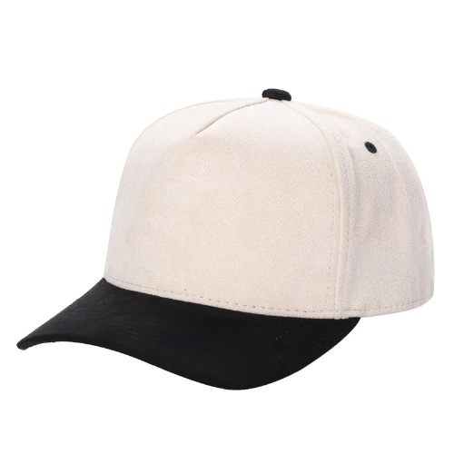 5Panel Whole Suede Fabric Snapback Blank Hats 5suede