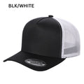 5panel Twill Crown Tracker Mesh Snapback 2tone 5trtm | Burzip Inc