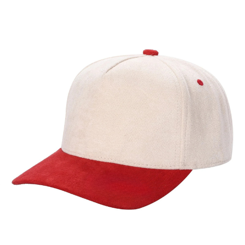 5Panel Whole Suede Fabric Snapback Blank Hats 5suede