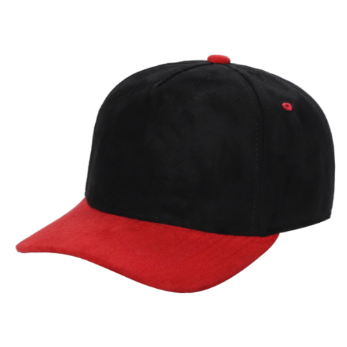 5Panel Whole Suede Fabric Snapback Blank Hats 5suede