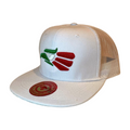 HPM-DZ-EAGLE EMB FLATBILL MESH BACK SNAPBACK-$5.50