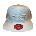 HP-DZ-EAGLE EMBROIDERY, FLAT BILL SNAPBACK