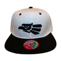 HP-DZ-EAGLE EMBROIDERY, FLAT BILL SNAPBACK