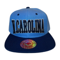 HP-DZ-NCAROLINA EMBROIDERY FLAT BILL SNAPBACK-$6