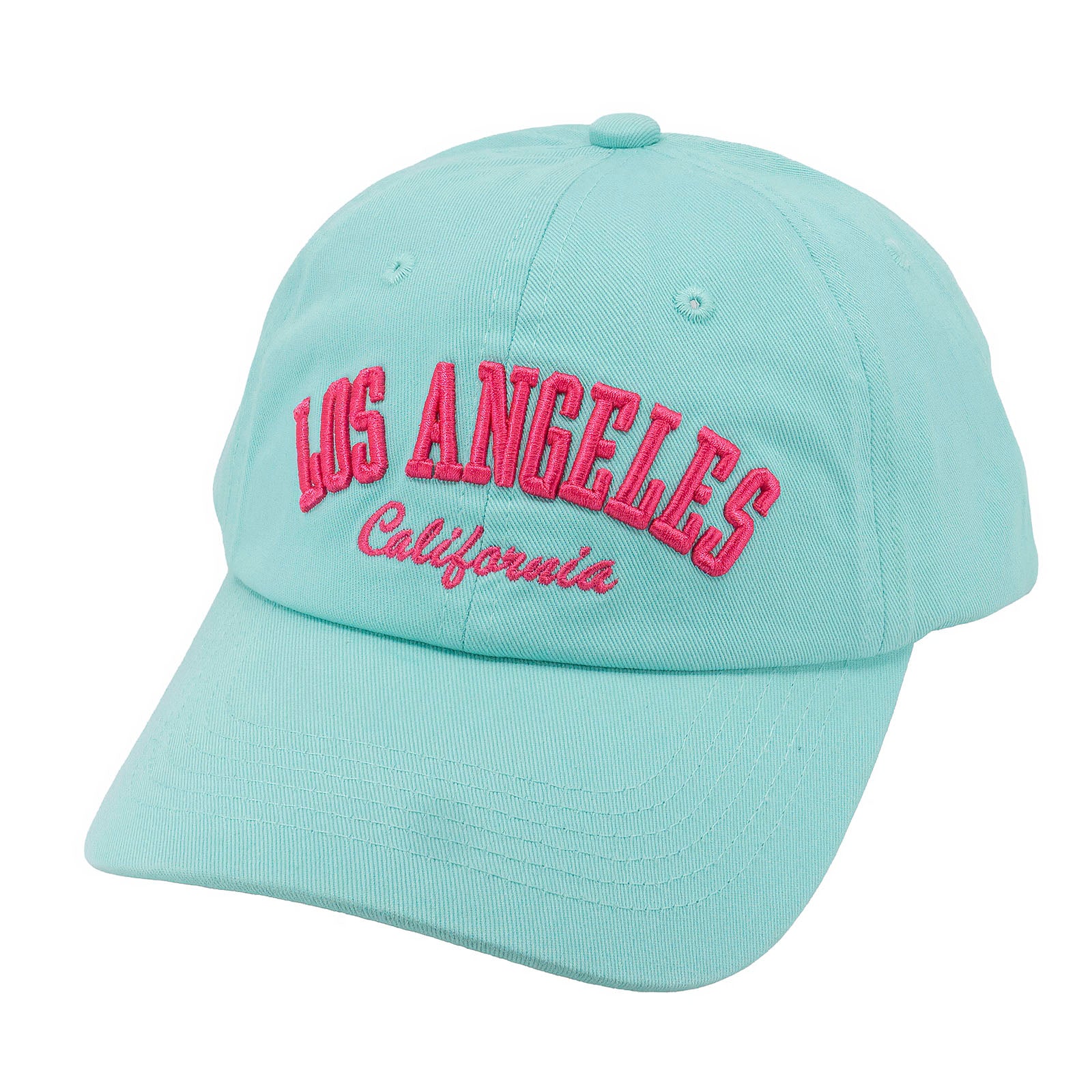 WCDH-PC-LOS ANGELES EMBROIDERY COTTON DAD HAT