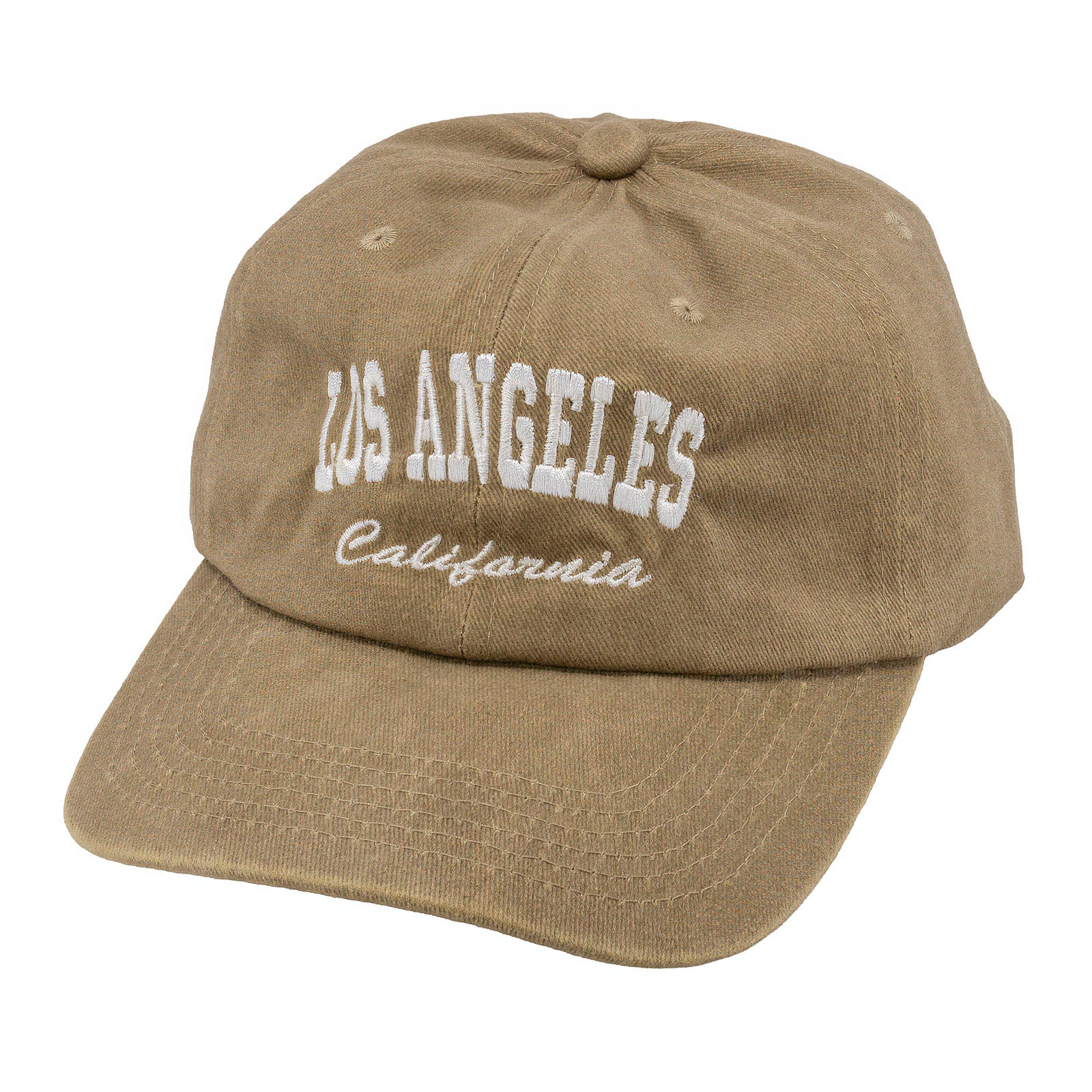 WCDH-PC-LOS ANGELES EMBROIDERY COTTON DAD HAT