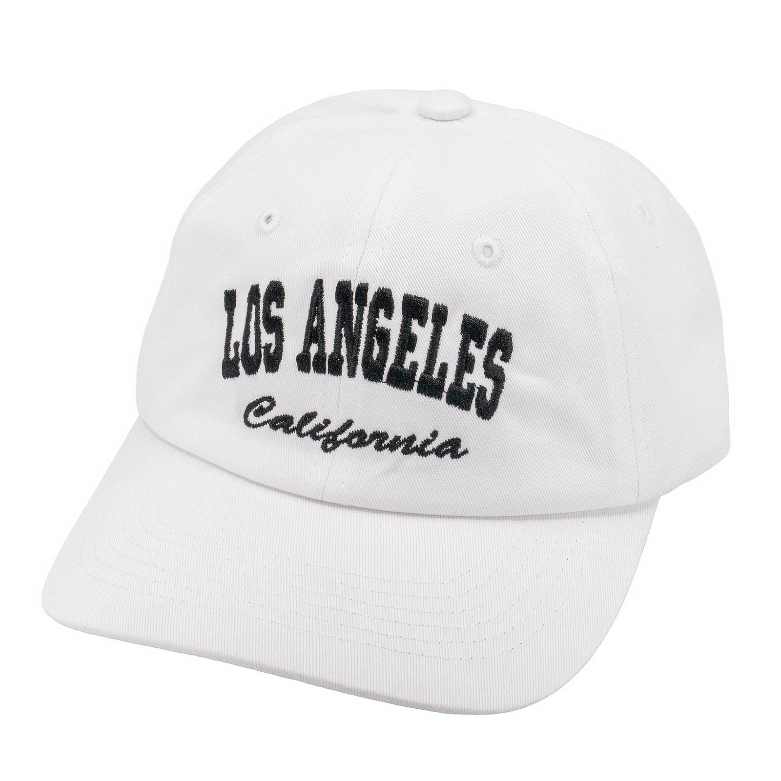 WCDH-PC-LOS ANGELES EMBROIDERY COTTON DAD HAT