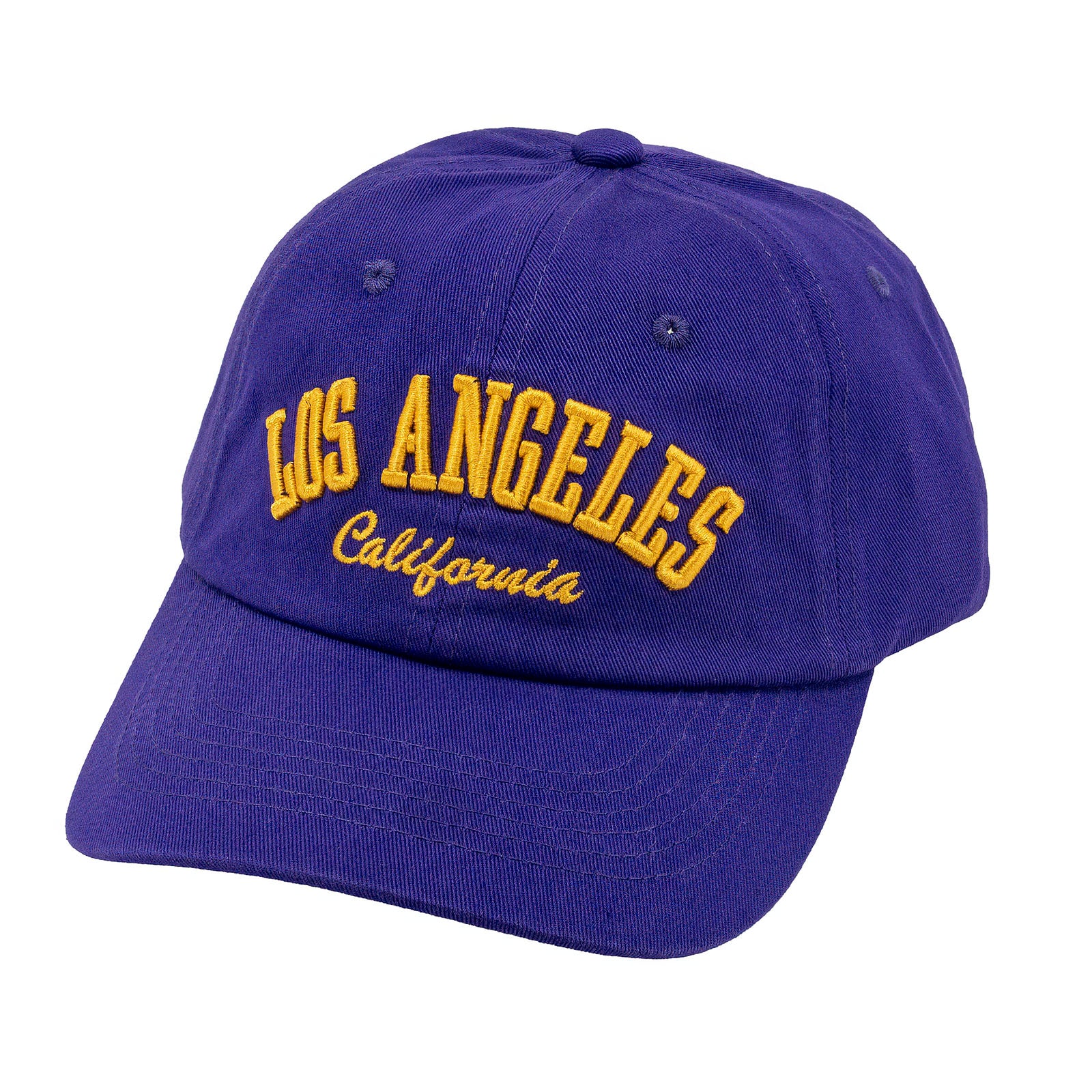 WCDH-PC-LOS ANGELES EMBROIDERY COTTON DAD HAT
