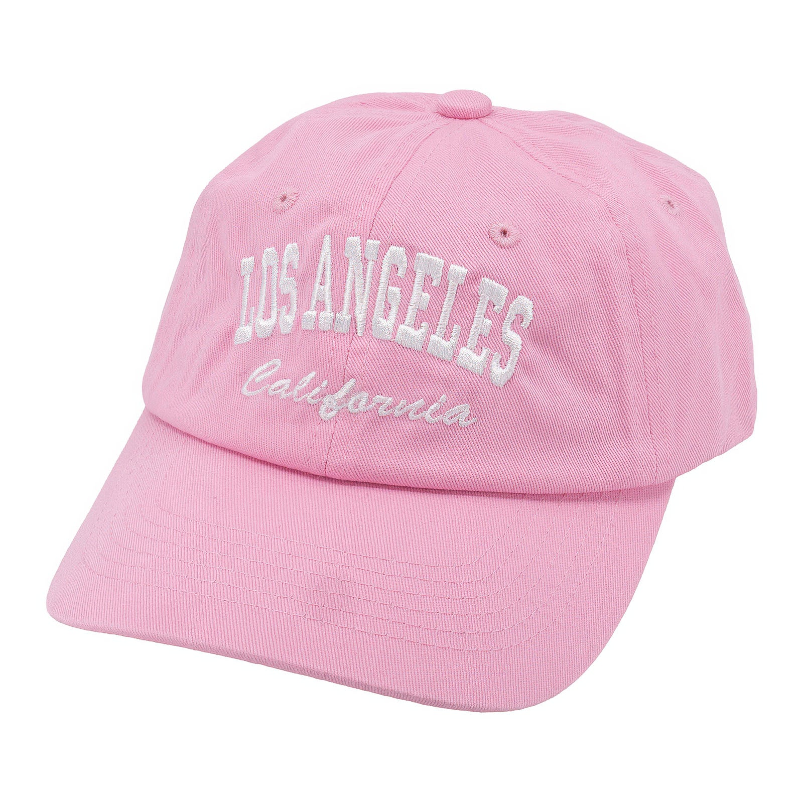 WCDH-PC-LOS ANGELES EMBROIDERY COTTON DAD HAT