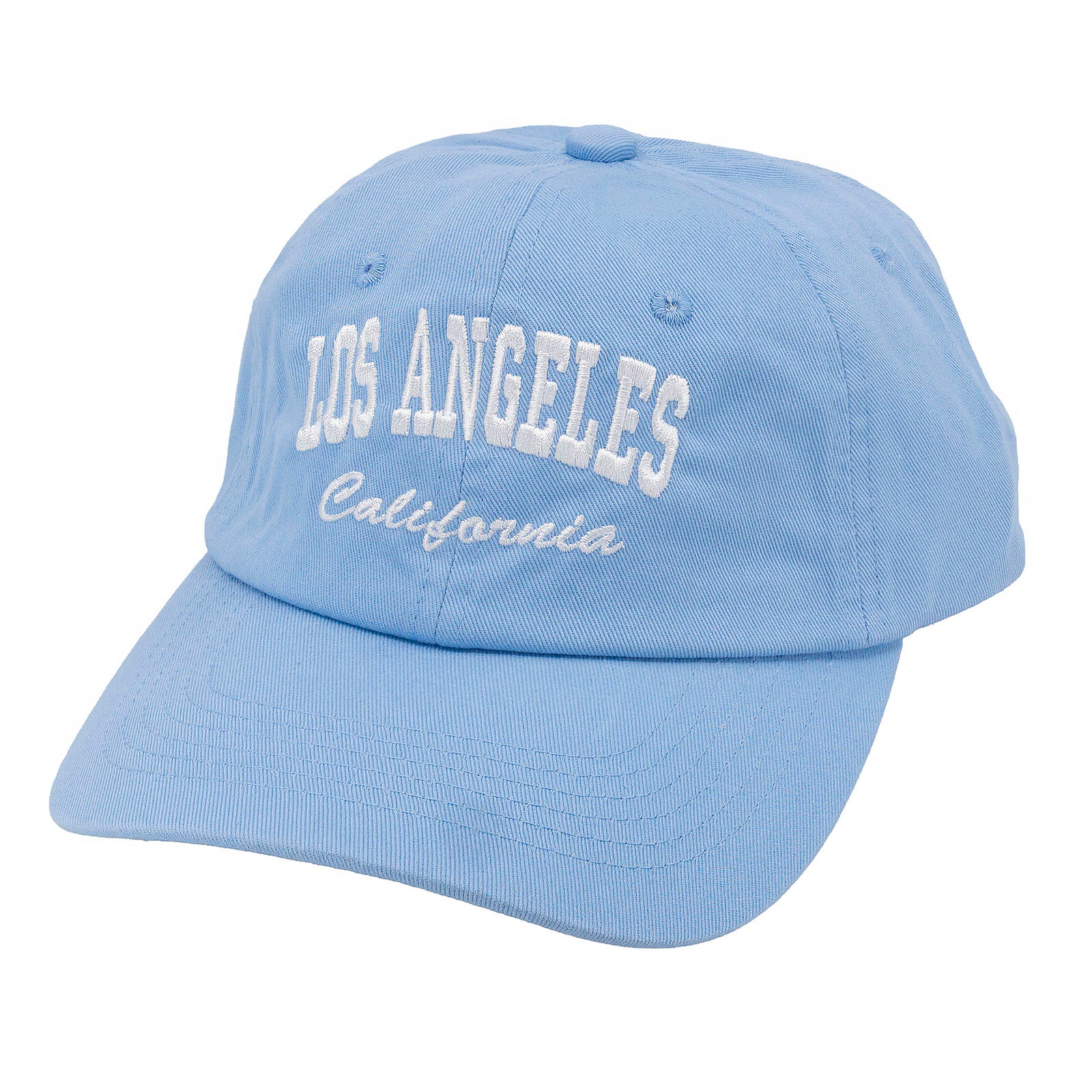 WCDH-PC-LOS ANGELES EMBROIDERY COTTON DAD HAT