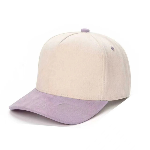 5Panel Whole Suede Fabric Snapback Blank Hats 5suede