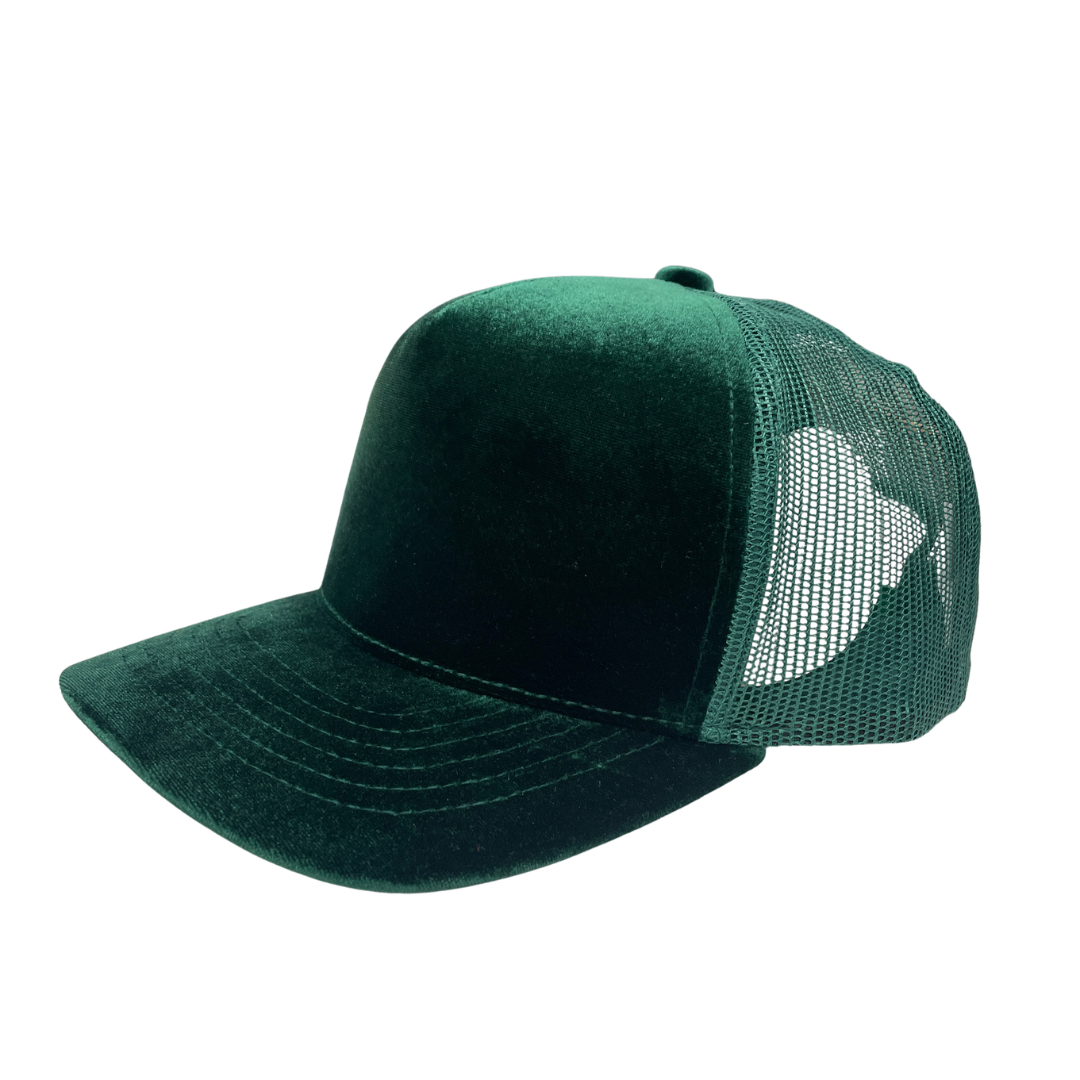 5VV-DZ-5PANEL VELVET MESH BACK SNAPBACK CAP-$4.50/DZ