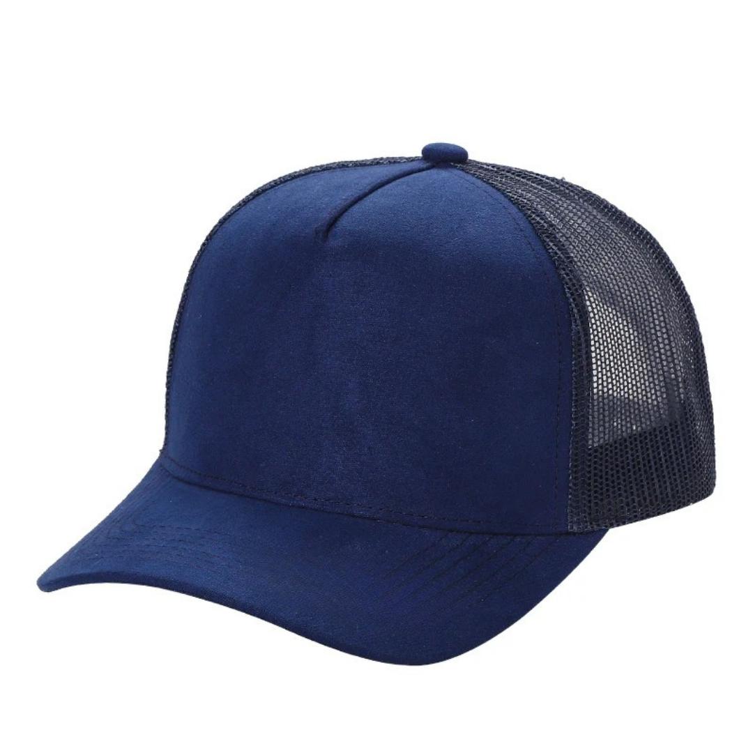 SUM-5PANEL, SUEDE FRONT, MESH BACK