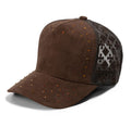 Procap 5021 5 Panel Distressed Baseball Cap Brown