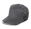 5 Panel Embroidered Side Logo Distressed Baseball Cap #5021 | Procap Wholesale