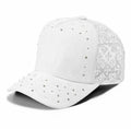 Procap 5021 5 Panel Distressed Baseball Cap White