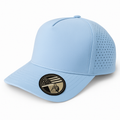 5 Panel Laser Perforated Cap Snapback #510 - Red wholesale blank hat