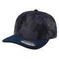 5panel Camo Crown W/ Laser Vented Back and Suede Bill Snapback Tccsl | Burzip Inc