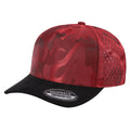 5panel Camo Crown W/ Laser Vented Back and Suede Bill Snapback Tccsl | Burzip Inc