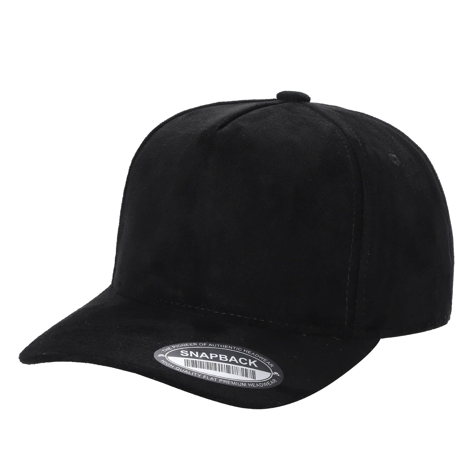 5SUEDE - SOLID SUEDE FABRIC 5PANEL BALLCAP 5SUEDE
