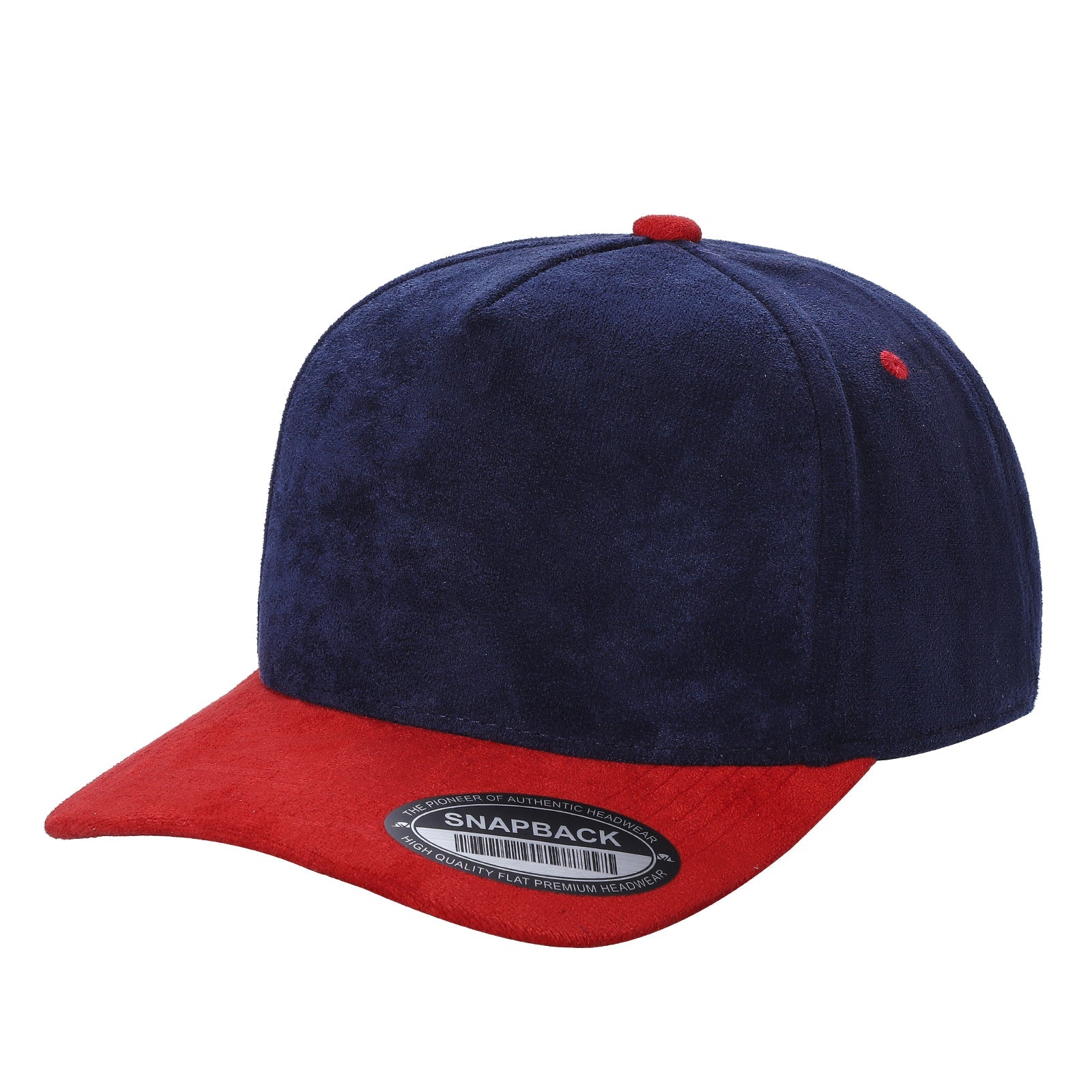 5SUEDE-PC-SOLID SUEDE FABRIC 5PANEL-PREPACK