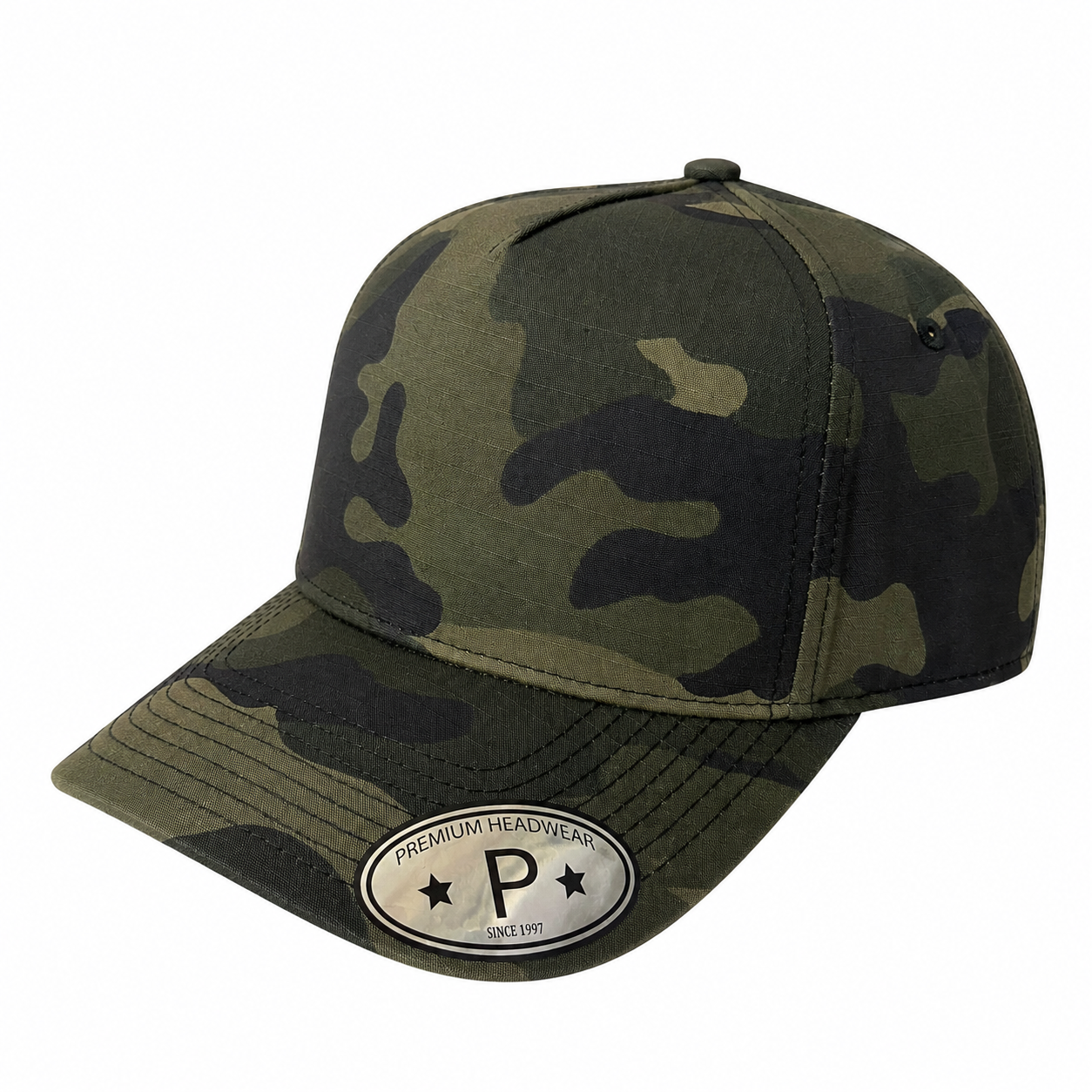 Camouflage Snapback Or Buckle Velcro Adjustable Hat Camo Baseball Cap