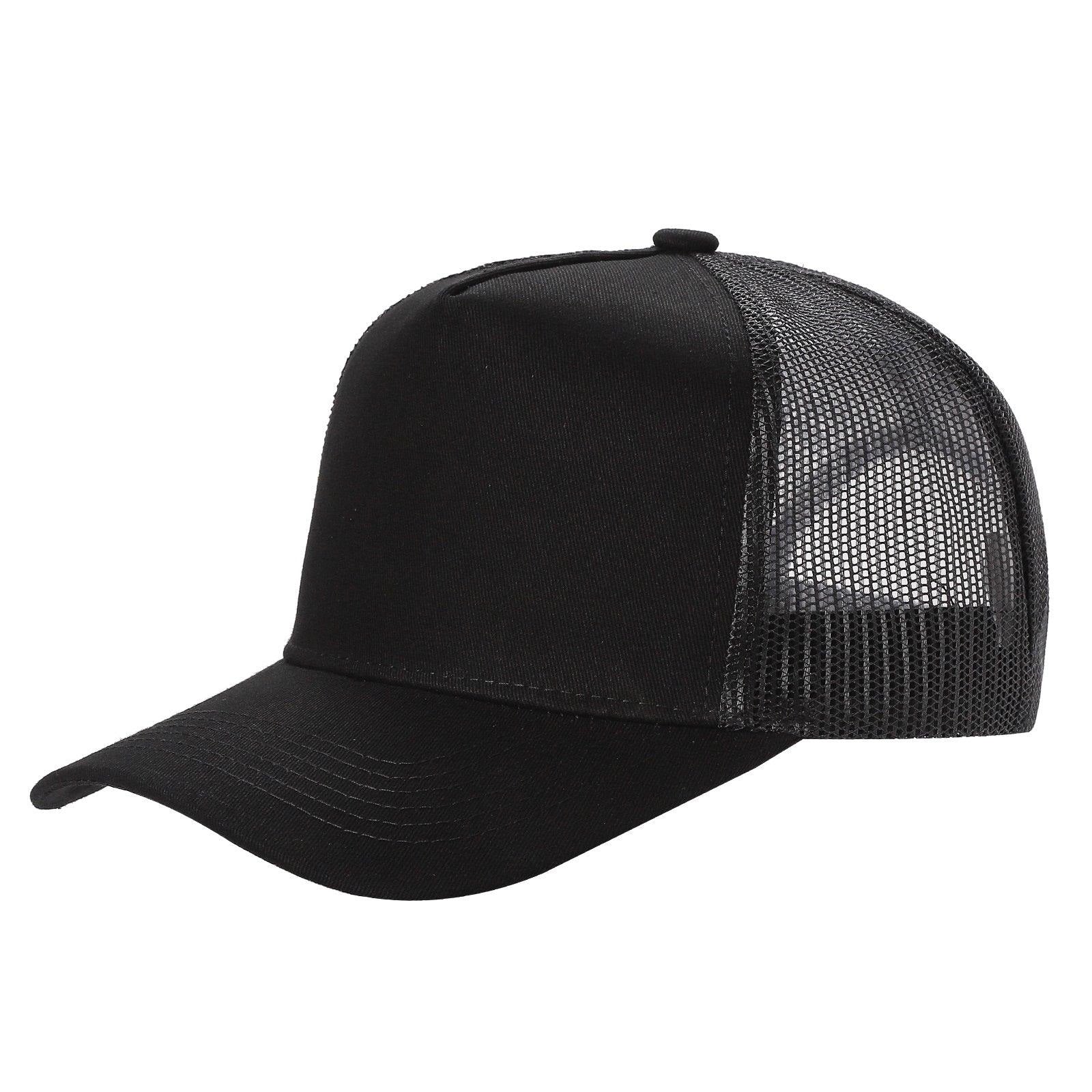 5CTM - 5PANEL HAT WITH MESH BACK CURVE BRIM