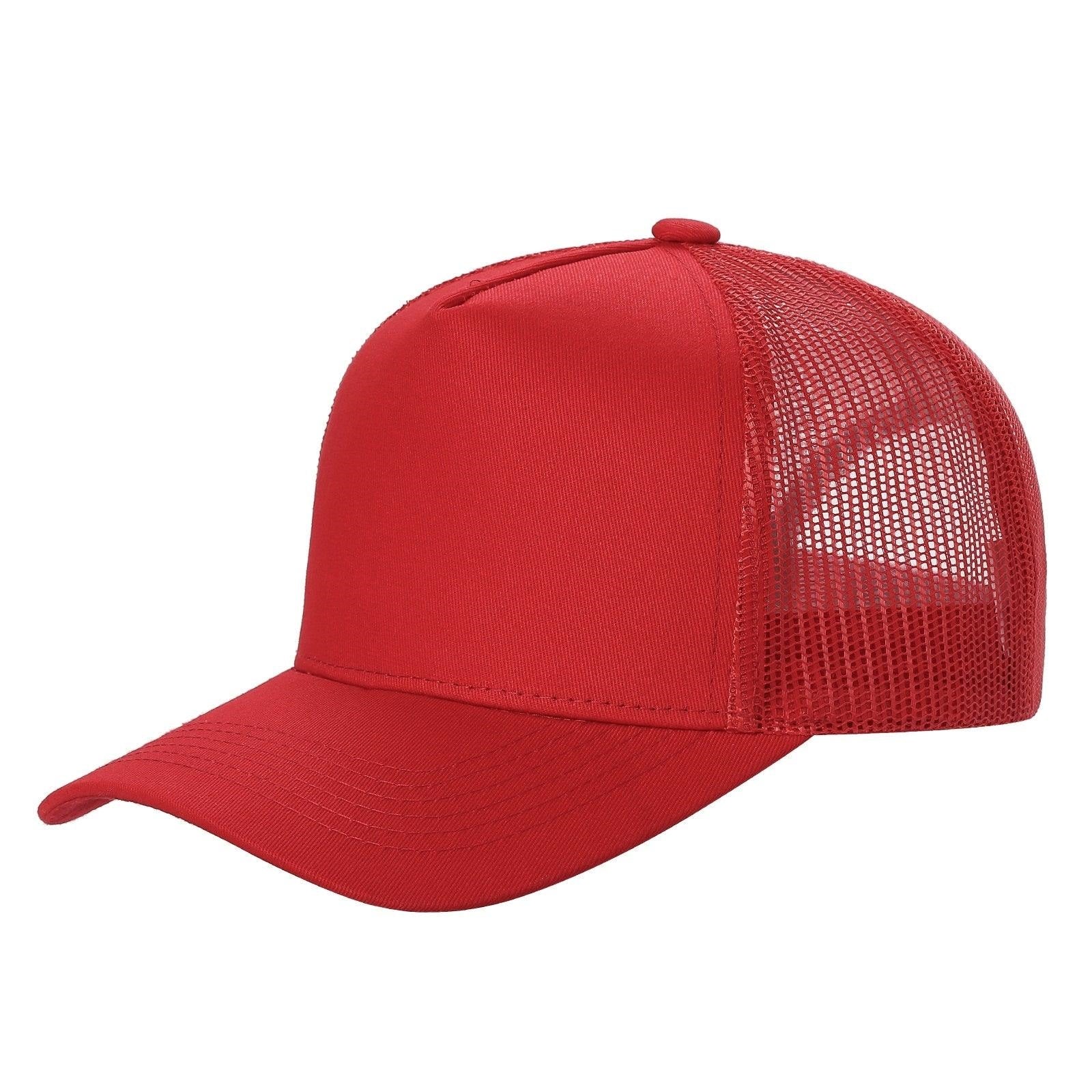 5CTM - 5PANEL HAT WITH MESH BACK CURVE BRIM